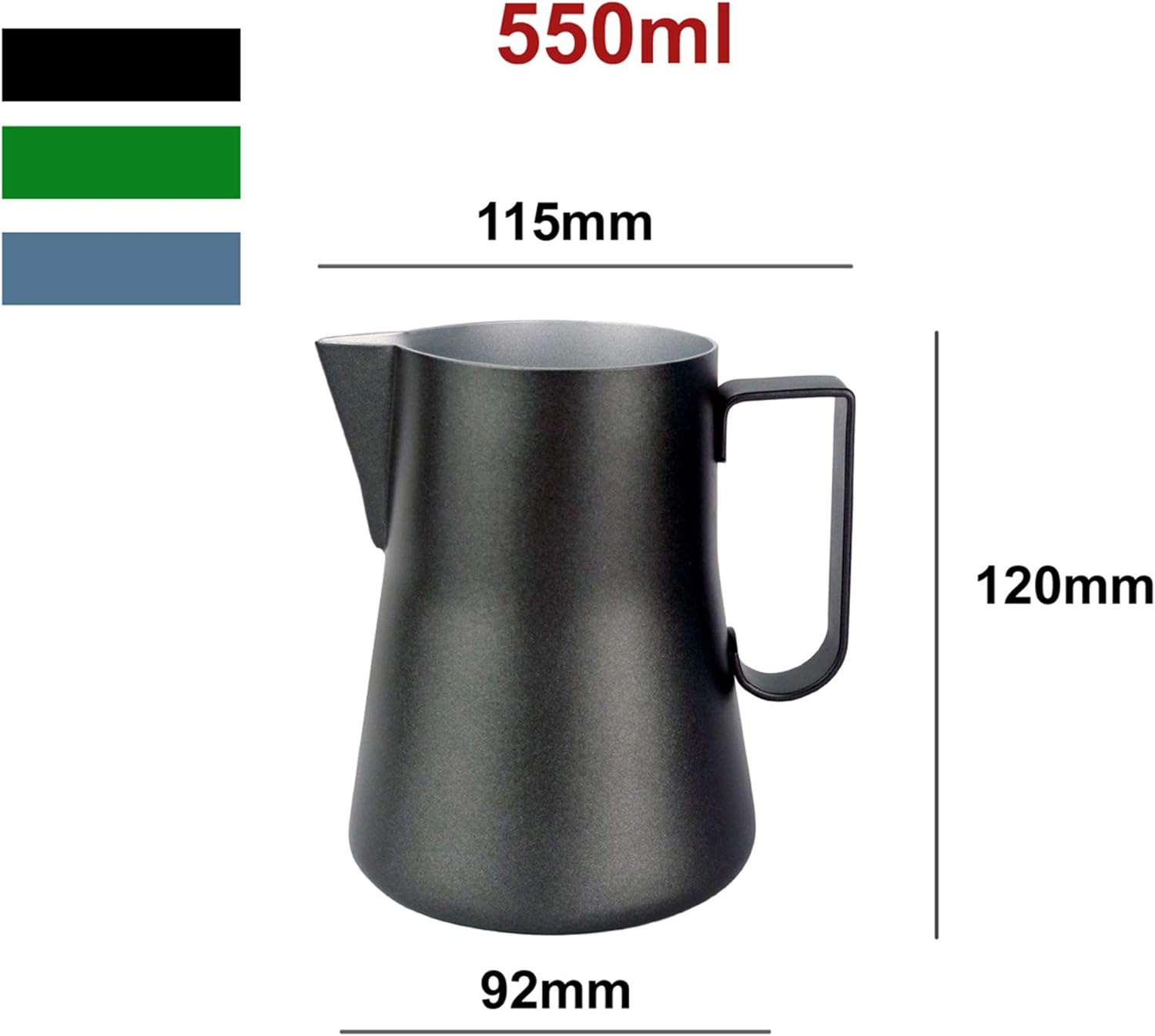 Espresso Steaming Pitcher Stainless Steel Milk Frother Cups Coffee Jug Coffee Maker Accessories for Latte Art