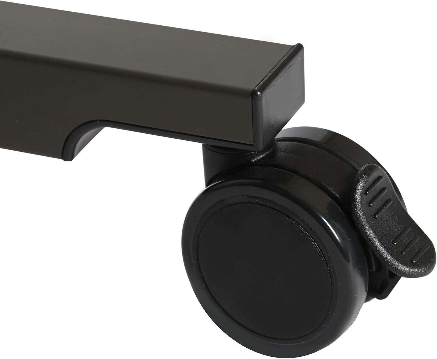 Locking caster wheel detail