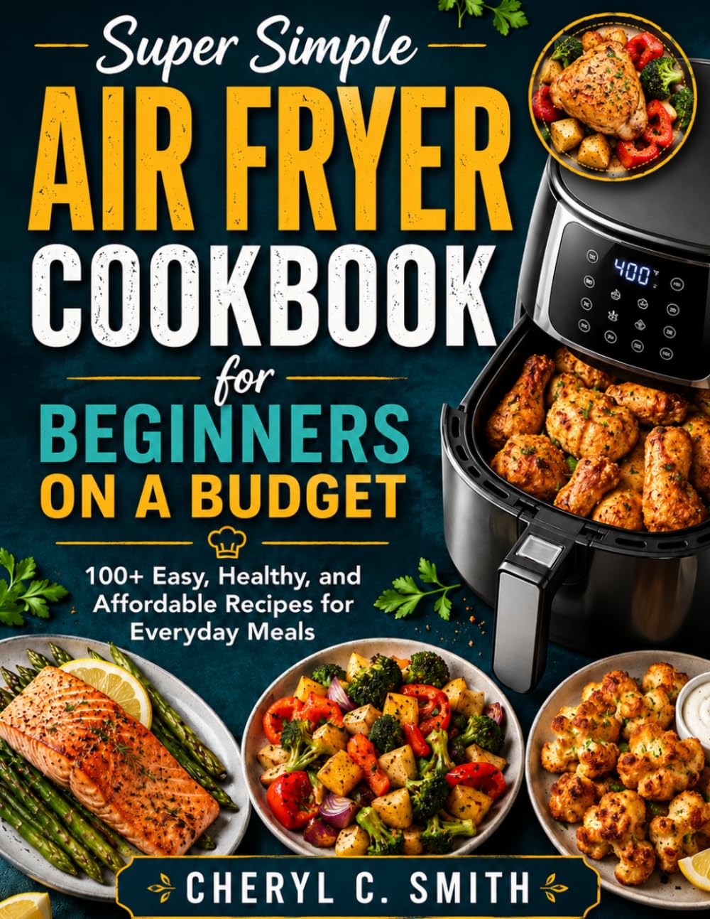 Super Simple Air Fryer Cookbook for Beginners on a Budget: 100+ Easy, Healthy, and Affordable Recipes for Everyday Meals