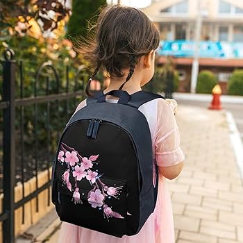 Amazon.com: Cherry Blossom Mini Backpack Cute Shoulder Bag