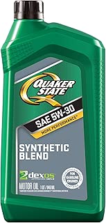 Quaker State Synthetic Blend 5W-30 Motor Oil (1-Quart, Case of 6) - coolthings.us