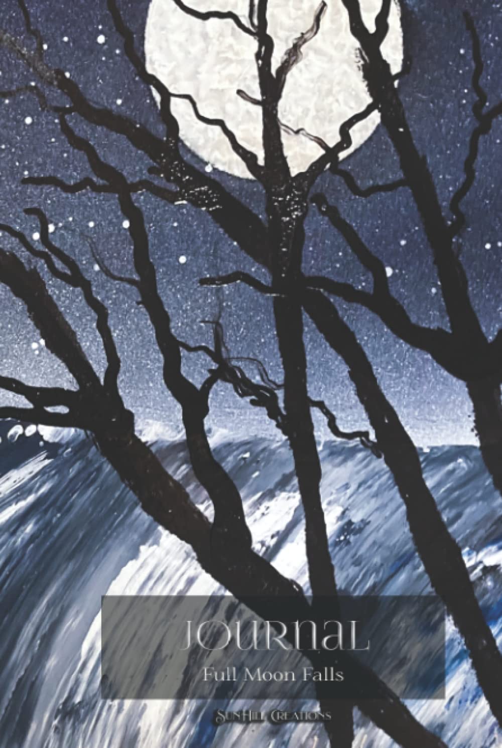 Full Moon Falls Journal (240 pages, cream paper, 6x9, hardback)