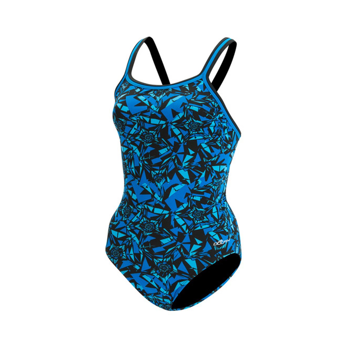 Dolfin Women's Reliance Team Print DBX Back Blue 24