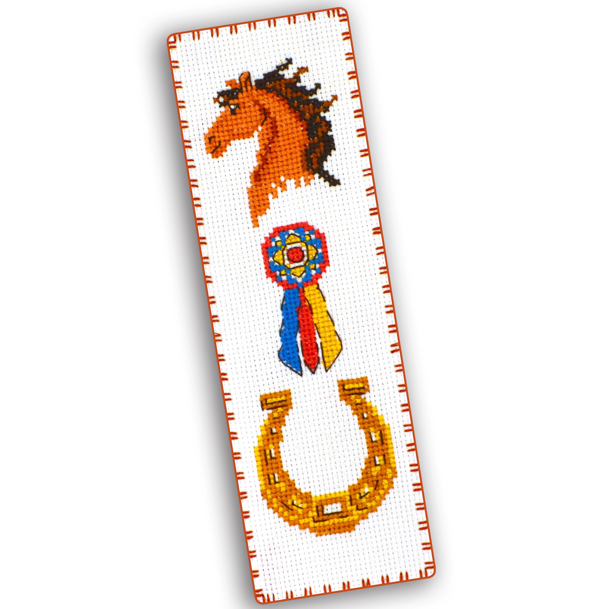 Povitrulya Booklover The Winnerr - Counted Cross Stitch Bookmark Kit