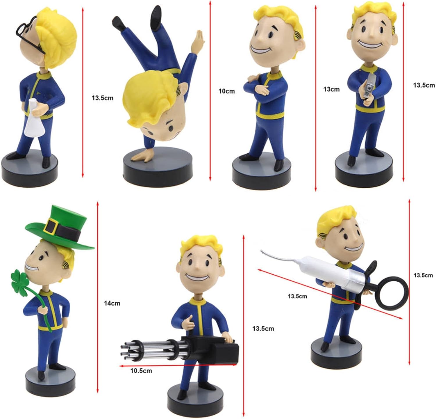 Suреr Dеаl Prоduсt Fallout Vault Boy 111 Bobbleheads Vault-Tec Complete Series 3 -Agiility, Arms Crossed, Big Guns, Luck, Medicine, Science & Small Guns Bеѕt Rеvіеw Fallout Vault Boy 111 Bobbleheads Vault-Tec Complete Series 3 -Agiility, Arms Crossed, Big Guns, Luck, Medicine, Science & Small Guns