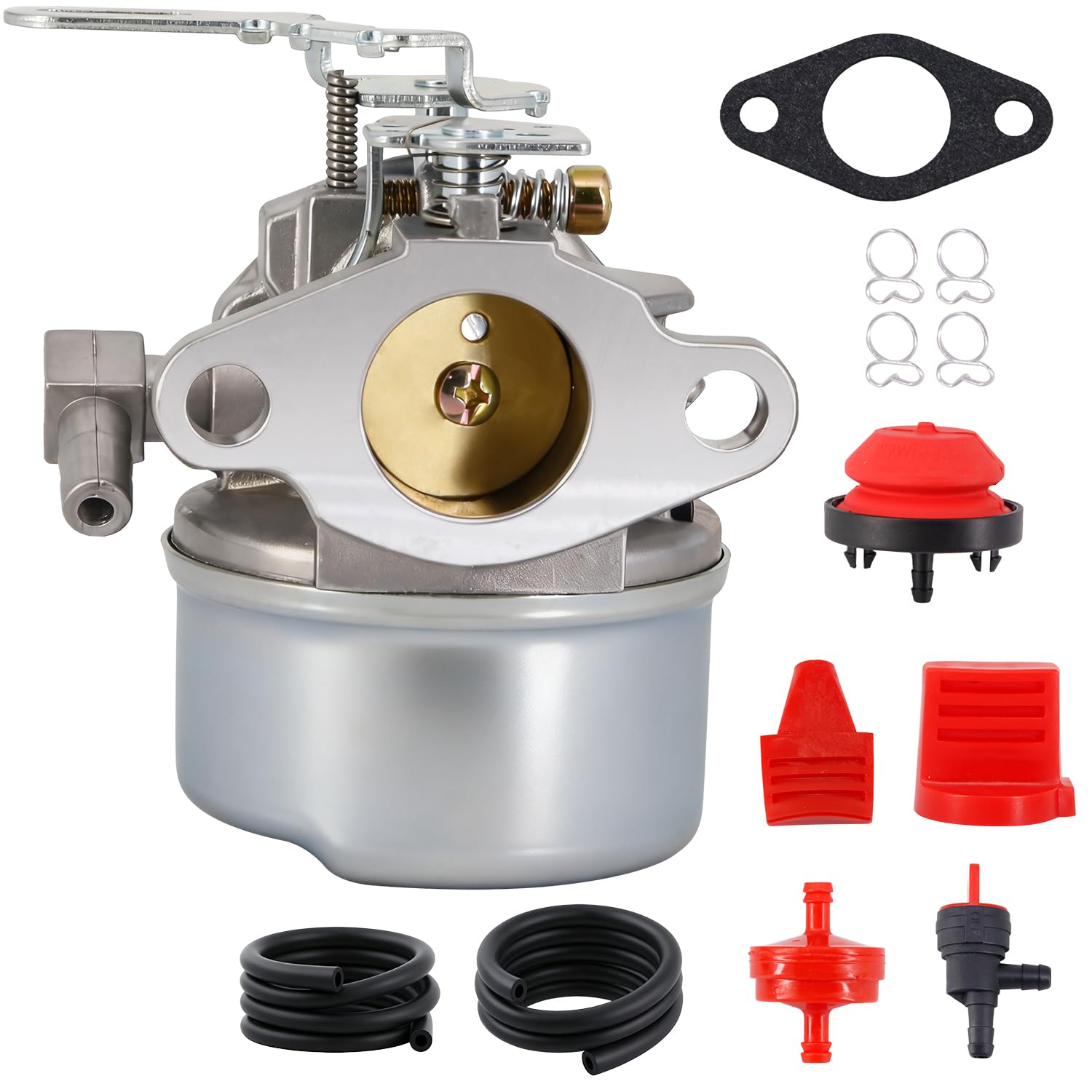 640084B Carburetor Compatible with Tecumseh 5HP MTD 632107A 632107 640084 640084A TORO 521 Snow Blower HSSK40 HSSK50 HS50 LH195SA 632107 640084 640105 640299 632107A 4&5 HP Engines