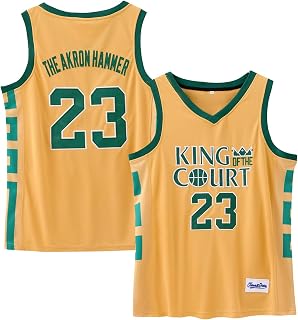 Jersey 90s Retro Throwback Vintage Cool Basketball Jersey for Men 1-on-1 Stitched S-XXL, Rare Movie Jersey