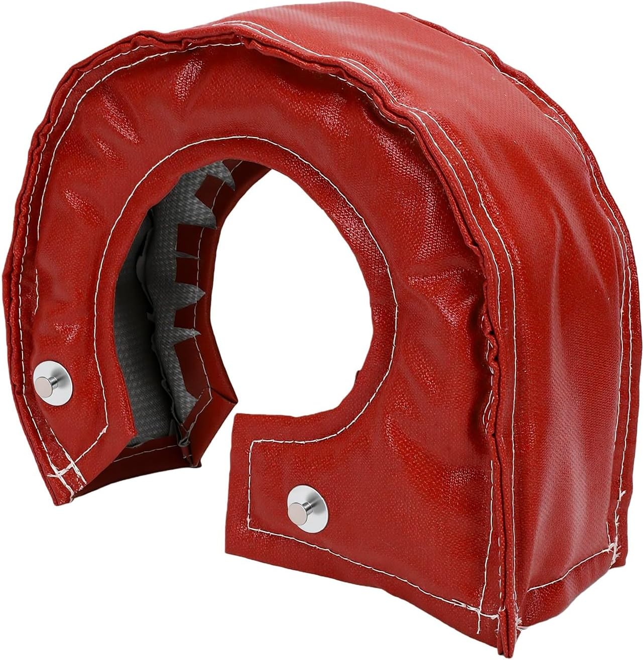 Fafeicy Heat Insulation Cover for Turbocharger Red
