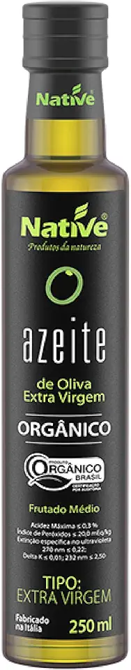 Azeite de Oliva Extra Virgem Orgânico 250ml