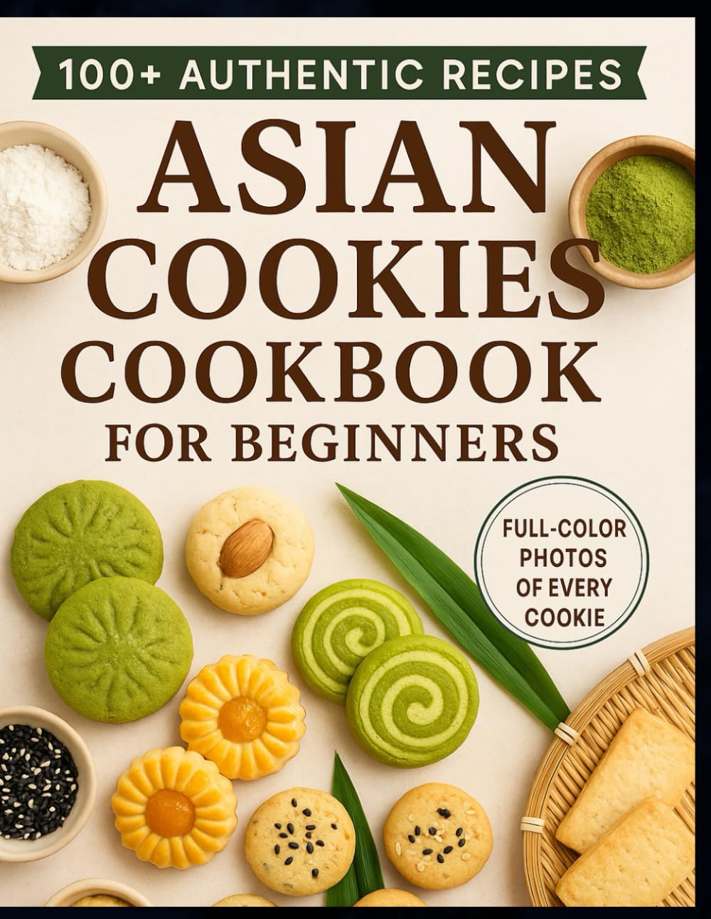 Asian Cookies Cookbook for beginners: Authentic Flavors and Sweet Traditions from Across Asia Made Simple at Home