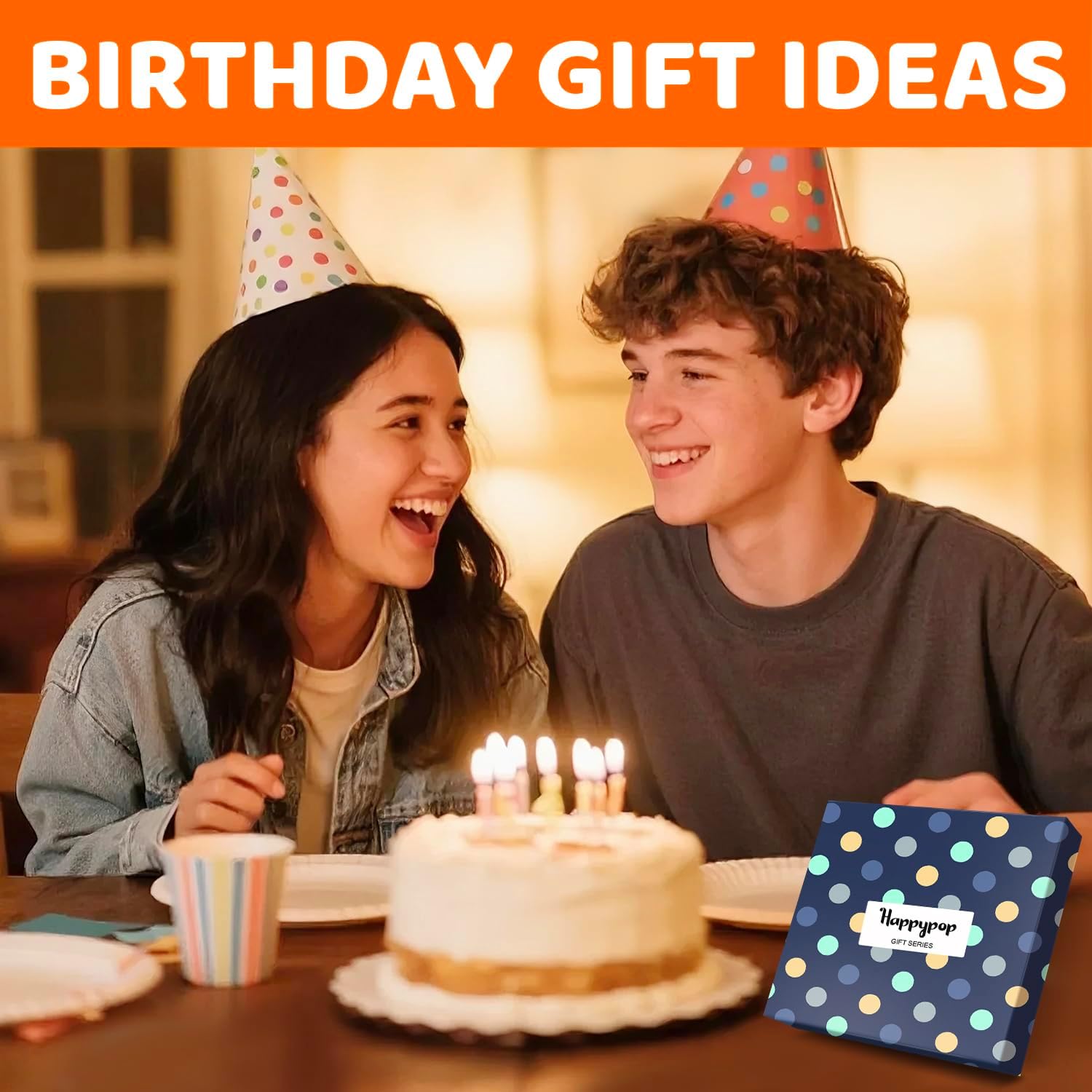 HAPPYPOP Birthday Gifts for Men Women - Socks for 30-40 Year Old for Her Him - Image 2