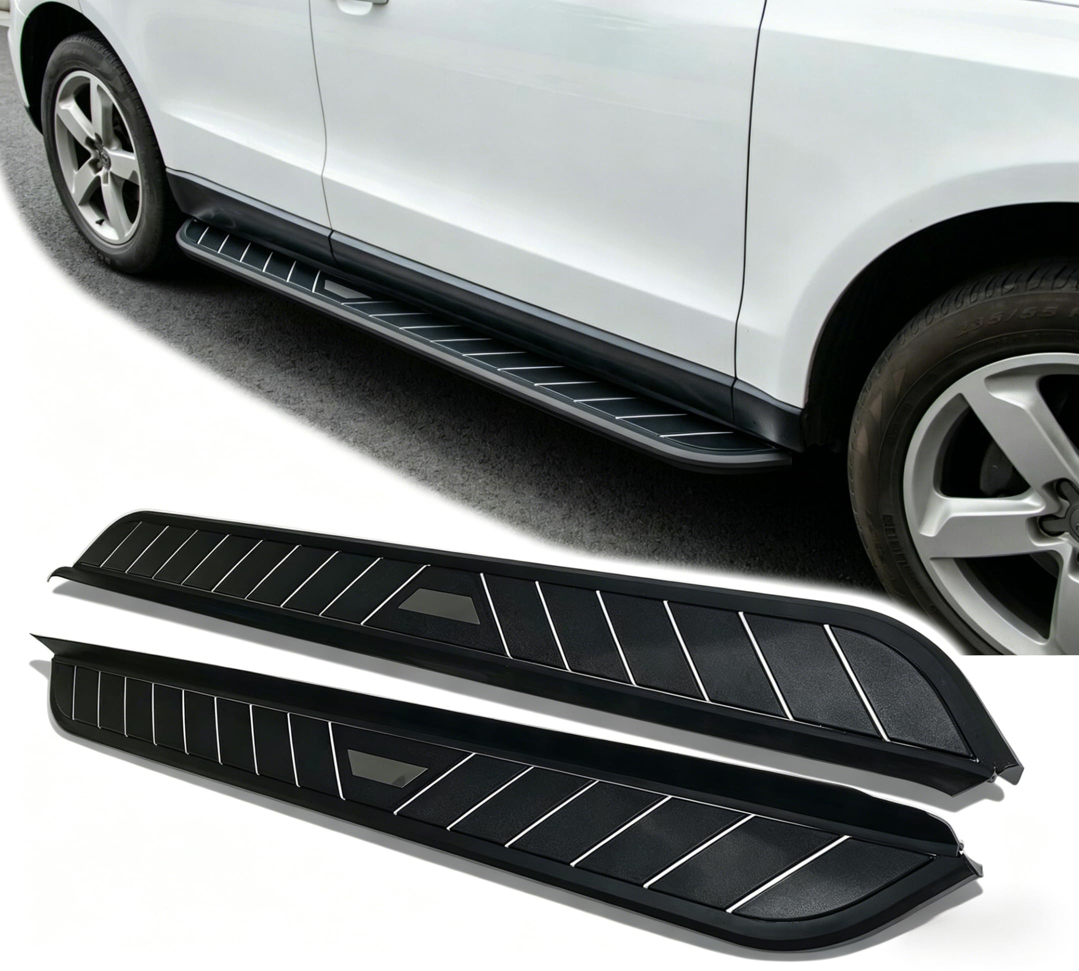 Marchepieds latéraux Geely EX5 installation sans perçage - 8