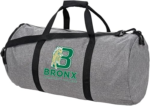 Miniatura 146 de Collegiate Primary Logo Collection Bolsa de lona ligera para deportes y gimnasio plegable para viajes, Bob Jones Bruins