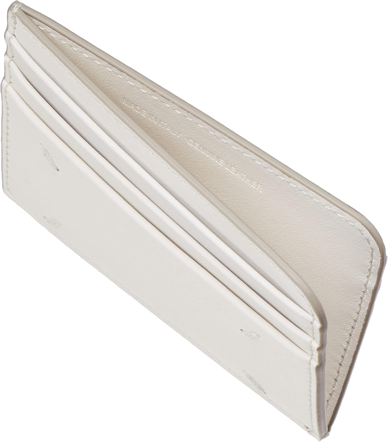 Maison Margiela S56UI0214-P4303 Women's Card Case, White