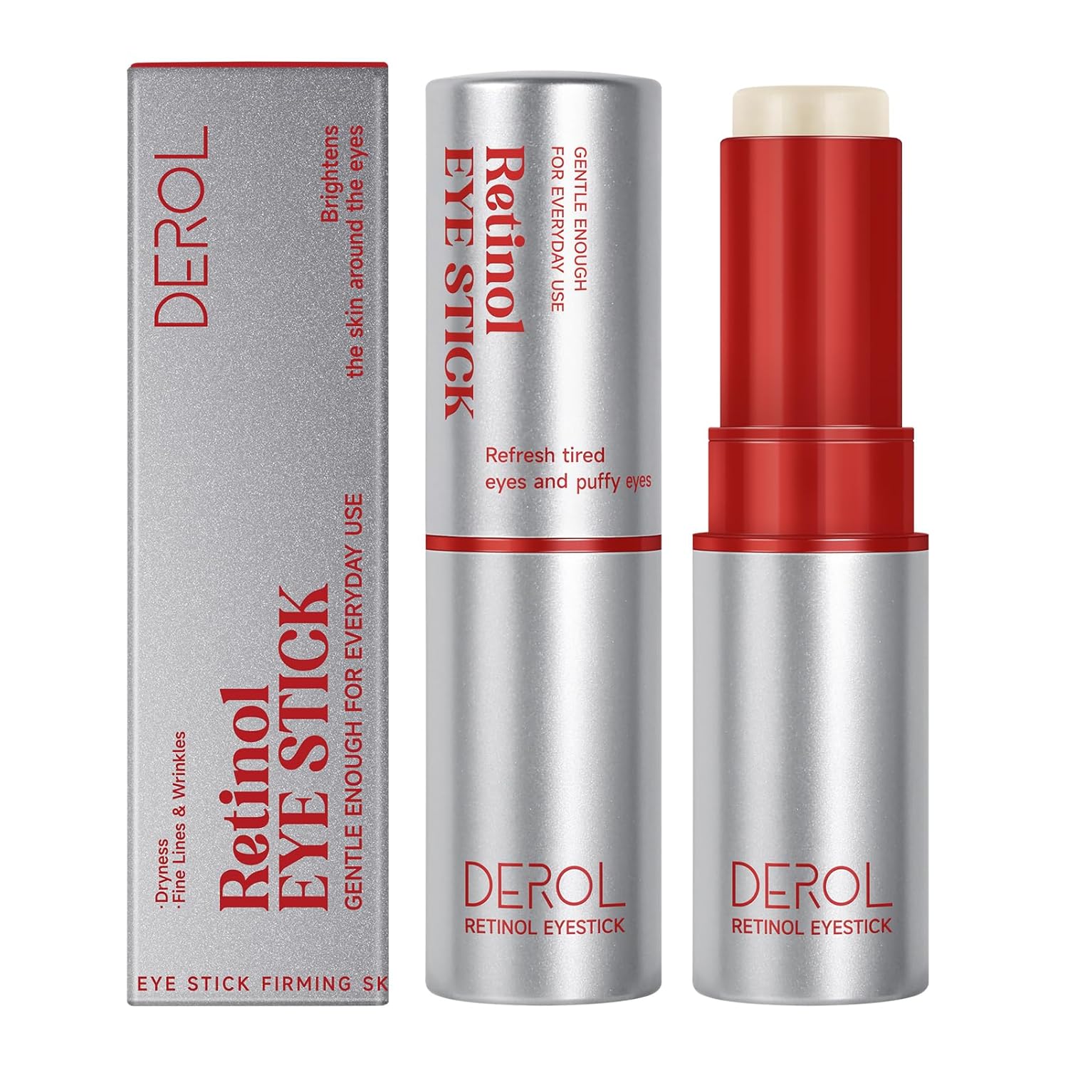 Retinol Eye Stick, For DEROL Eye Cream Stick Anti Aging, Dark Circles