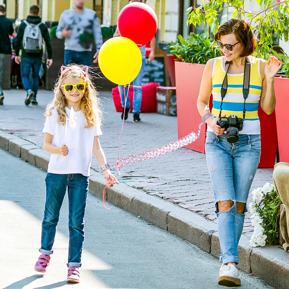 Harnais Anti-Perte Enfant - Laisse Poignet 2.5m Avec Rotation 360° - Sécurité Enfants