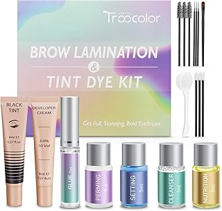 Troocolor Kit de laminación de cejas y color ...