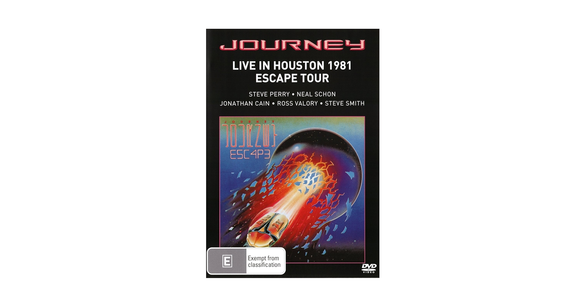 DVD「ジャーニー/ライヴ・イン・ヒューストン～1981年エスケイプ・ツアー～」 Amazon.com: Live In Houston 1981: The Escape Tour : Journey