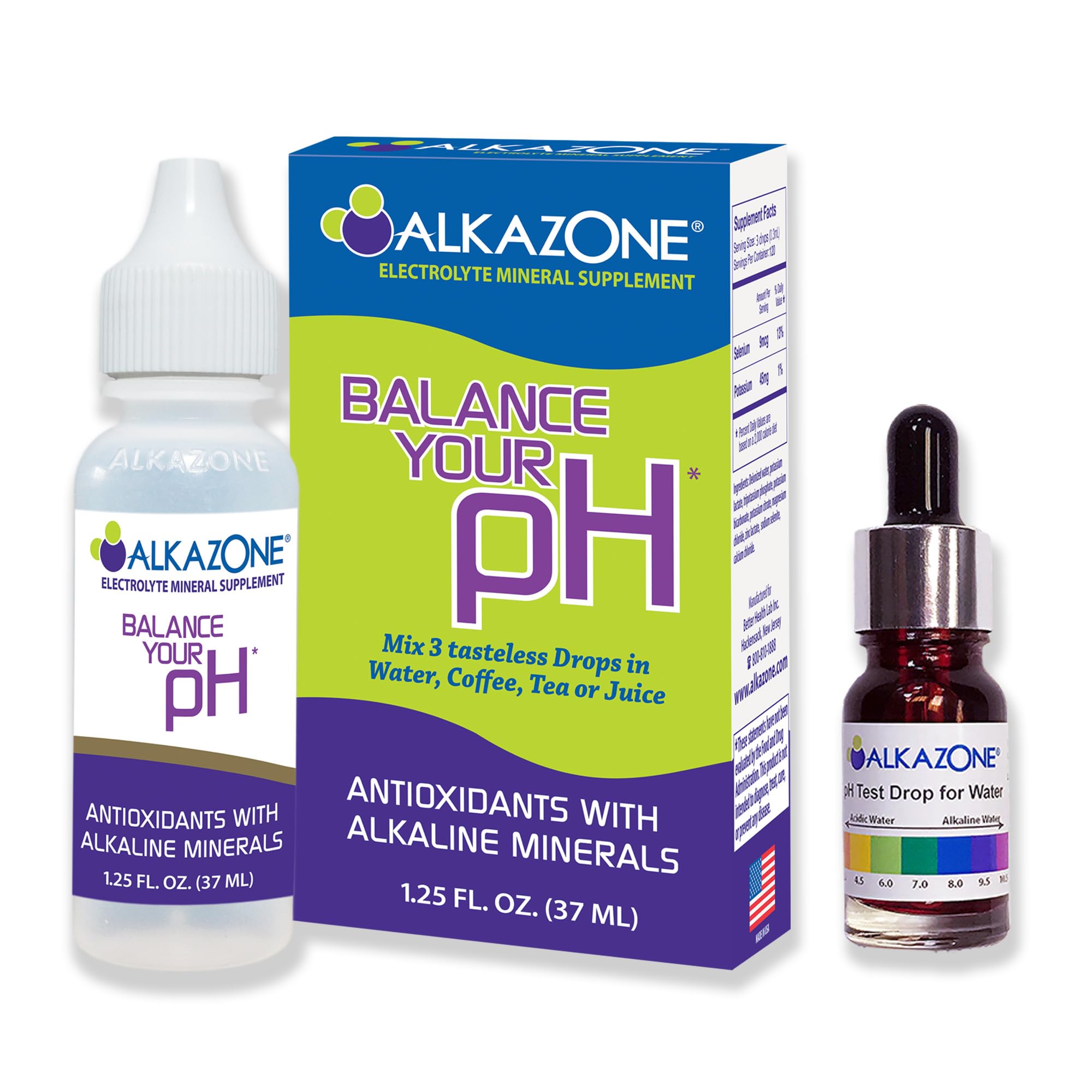 Alkaline Drop with Test Solution