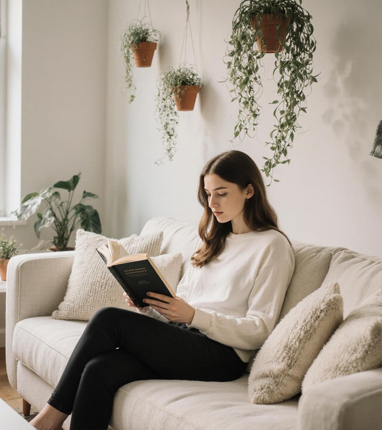 LUOYANXI Fleece Lined Leggings Women - Warm Soft Tummy Control Thermal Thick High Waisted Pants for Cold Winter - Image 2