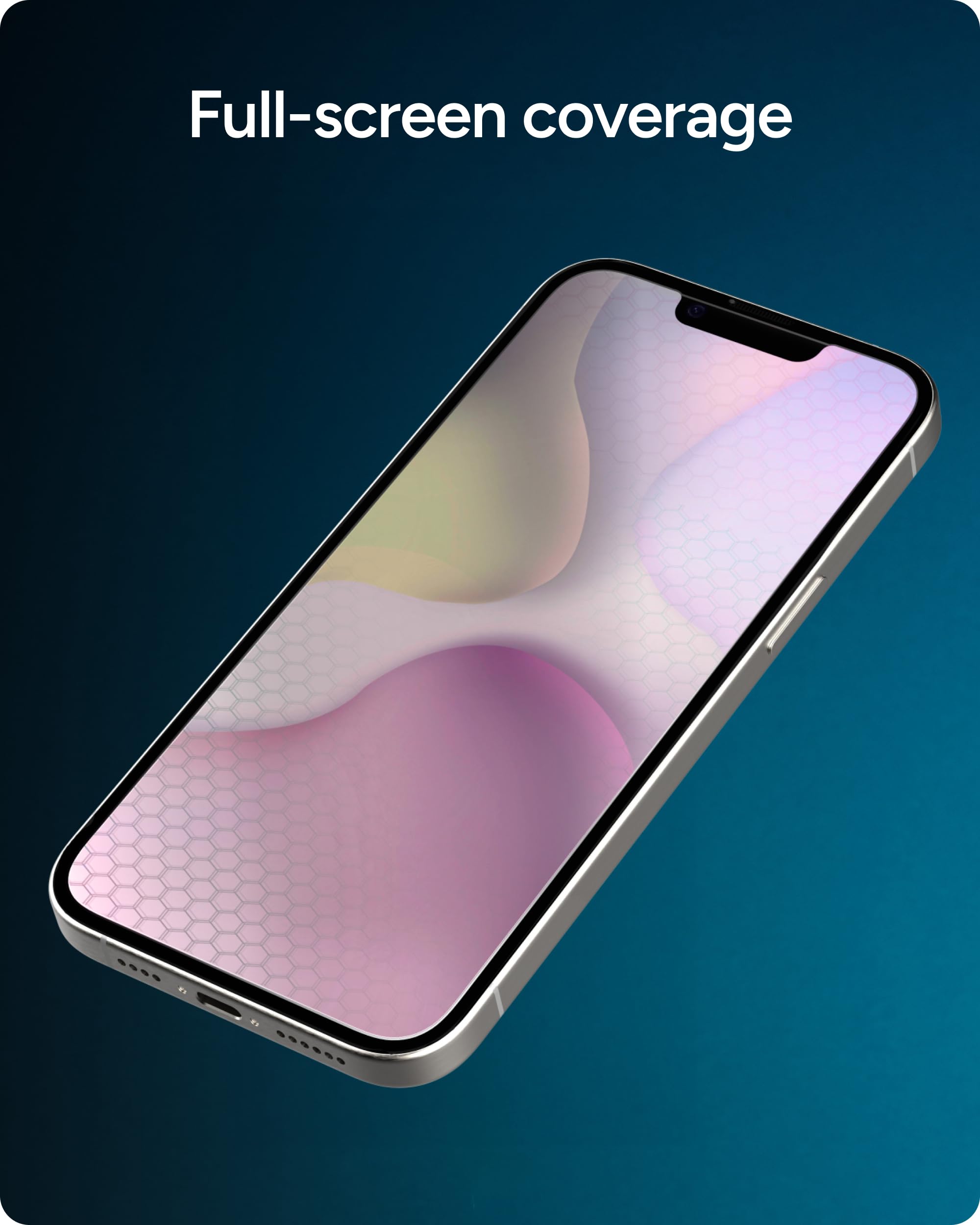 ZAGG InvisibleShield Glass XTR4 - Protector de pantalla de cristal templado para iPhone 16e (6,1 pulgadas), filtro de luz azul, fácil aplicación, reforzado con grafeno, antigolpes (transparente)