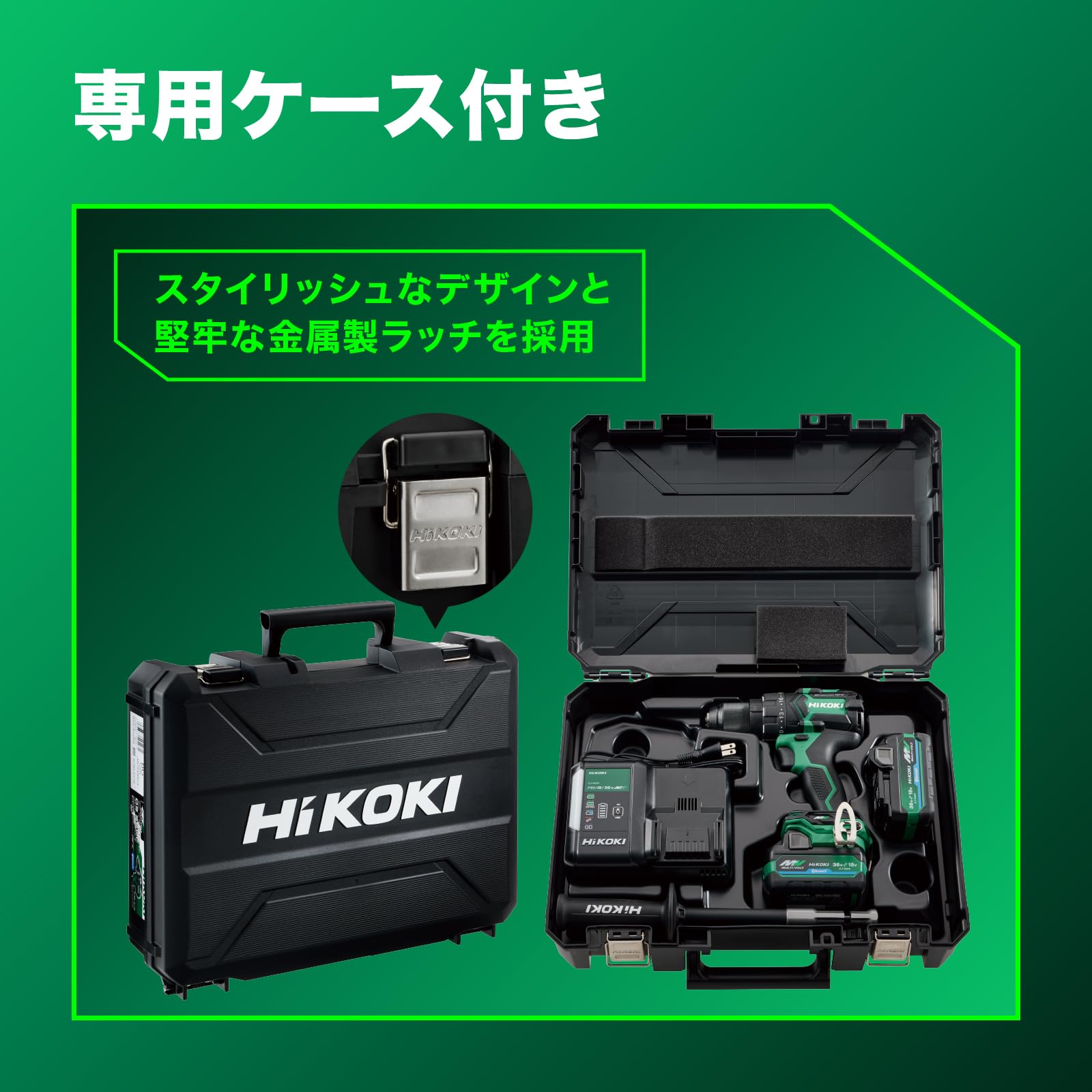 Amazon | HiKOKI(ハイコーキ) 18V 充電式 ドリルドライバー DS18DE