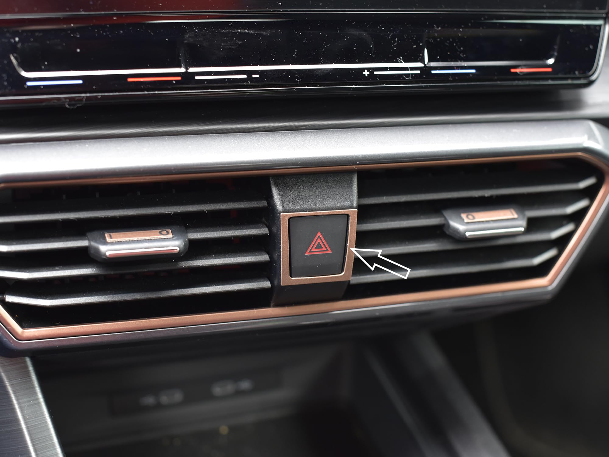 Couvercle en acier inoxydable pour Cupra Leon Formentor 2020-2024 | Couleur du style Cooper – Anneau de démarrage/arrêt décoratif | 1 pièce en acier Couvercle en acier inoxydable pour Cupra Leon Formentor 2020-2024 | Couleur du style Cooper – Anneau de démarrage/arrêt décoratif | 1 pièce en acier