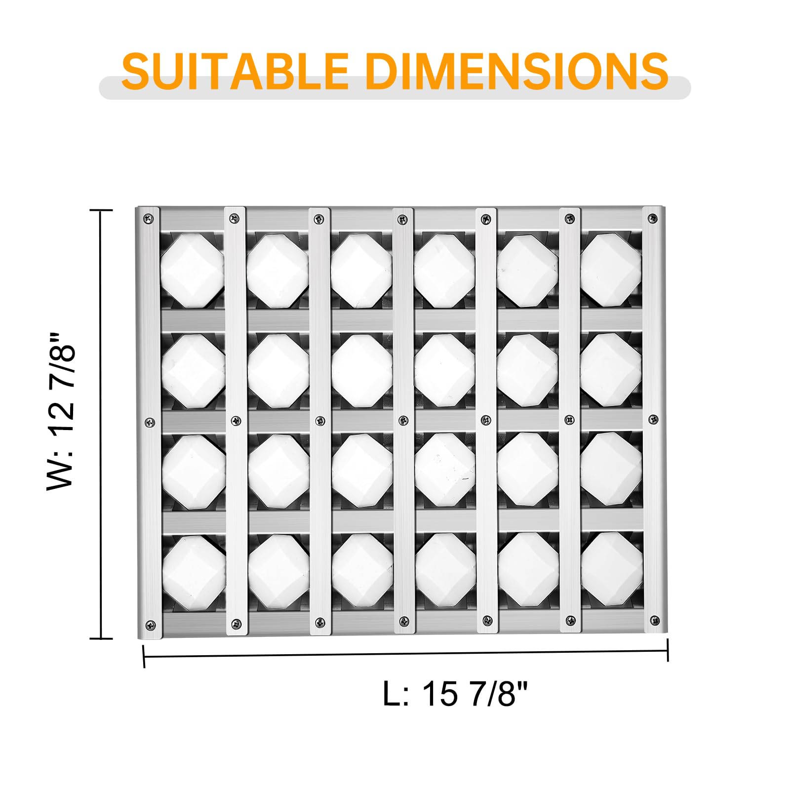 NEURARC 80744 Grills Complete Briquette Tray Assembly for Lynx Grill Parts,12 7/8 INCH Heat Plates Tent Shield for Sedona by Lynx L500, L700 Grill Parts with Ceramic Rods,2 Packs