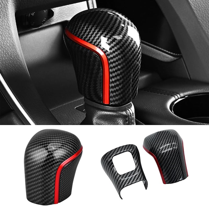 Capa para manopla de câmbio automático Toyota Corolla, Corolla Cross, Camry e Avalon USSDE Carbon B