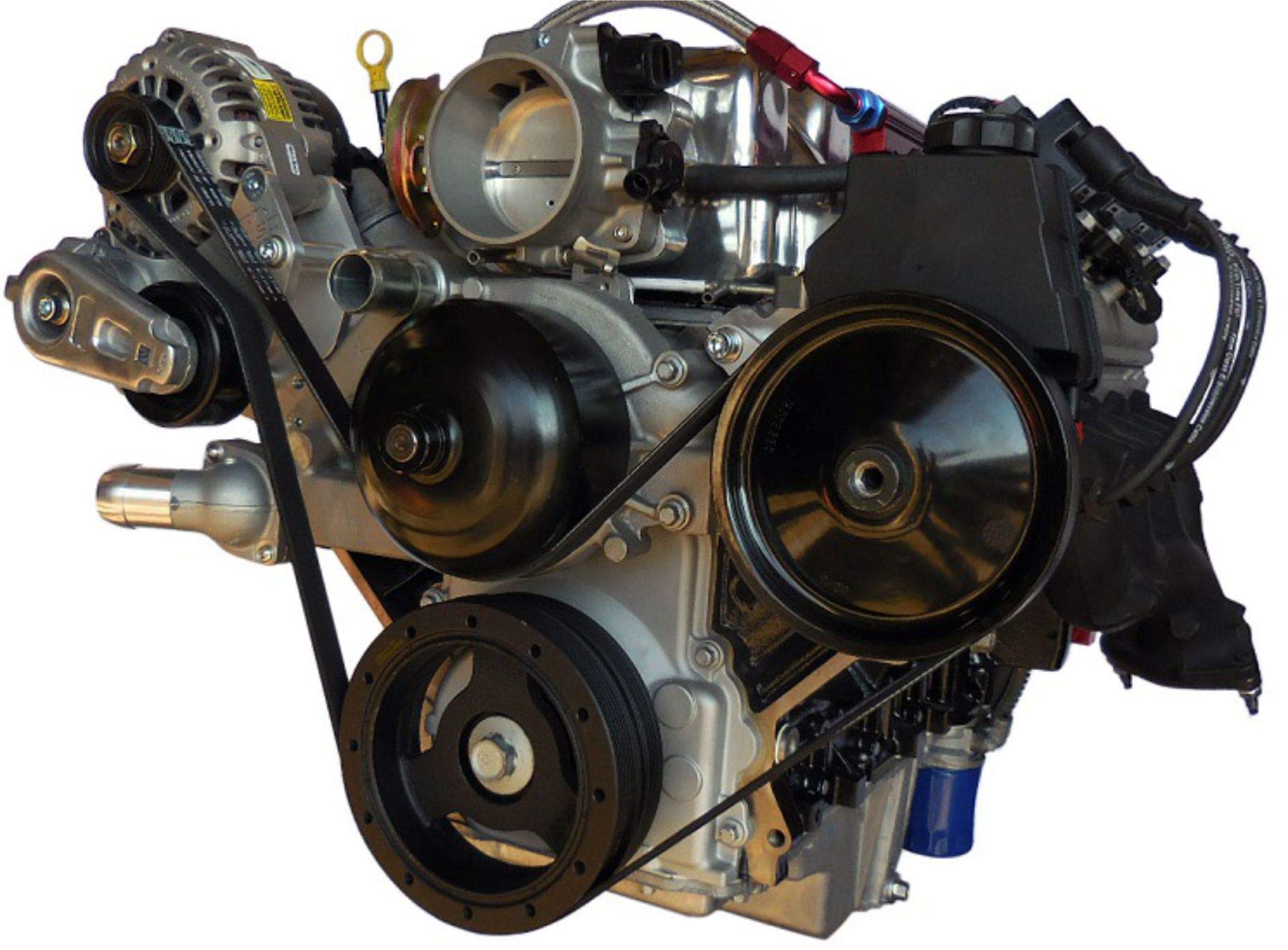 Bracket Engine Accessory Dirty Dingo Bracket Dirty Dingo LS Low Mount Alternator Bracket - 3/8 ...