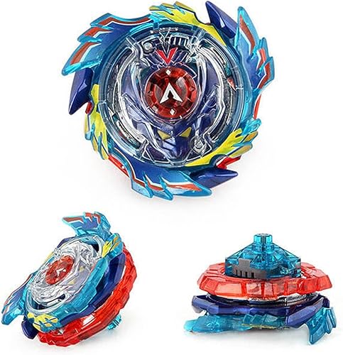 Miniatura 8 de Bey Battle Burst Gaming Booster Battling Top Spinning Stater B-73 God Valkyrie  Genesis Valtryek con B-184 LR lanzador bidireccional DB sistema de