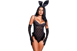 Women's Playboy Bunny Noir Teddy