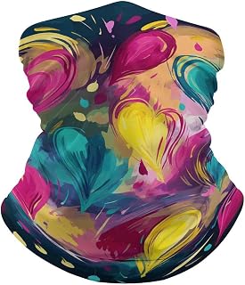 Sombreros Arte De Color Amarillo Brillante Bufanda Antideslizante Pañuelo De Cabeza Durable Polainas De Cuello para Motocicleta Pesca Correr