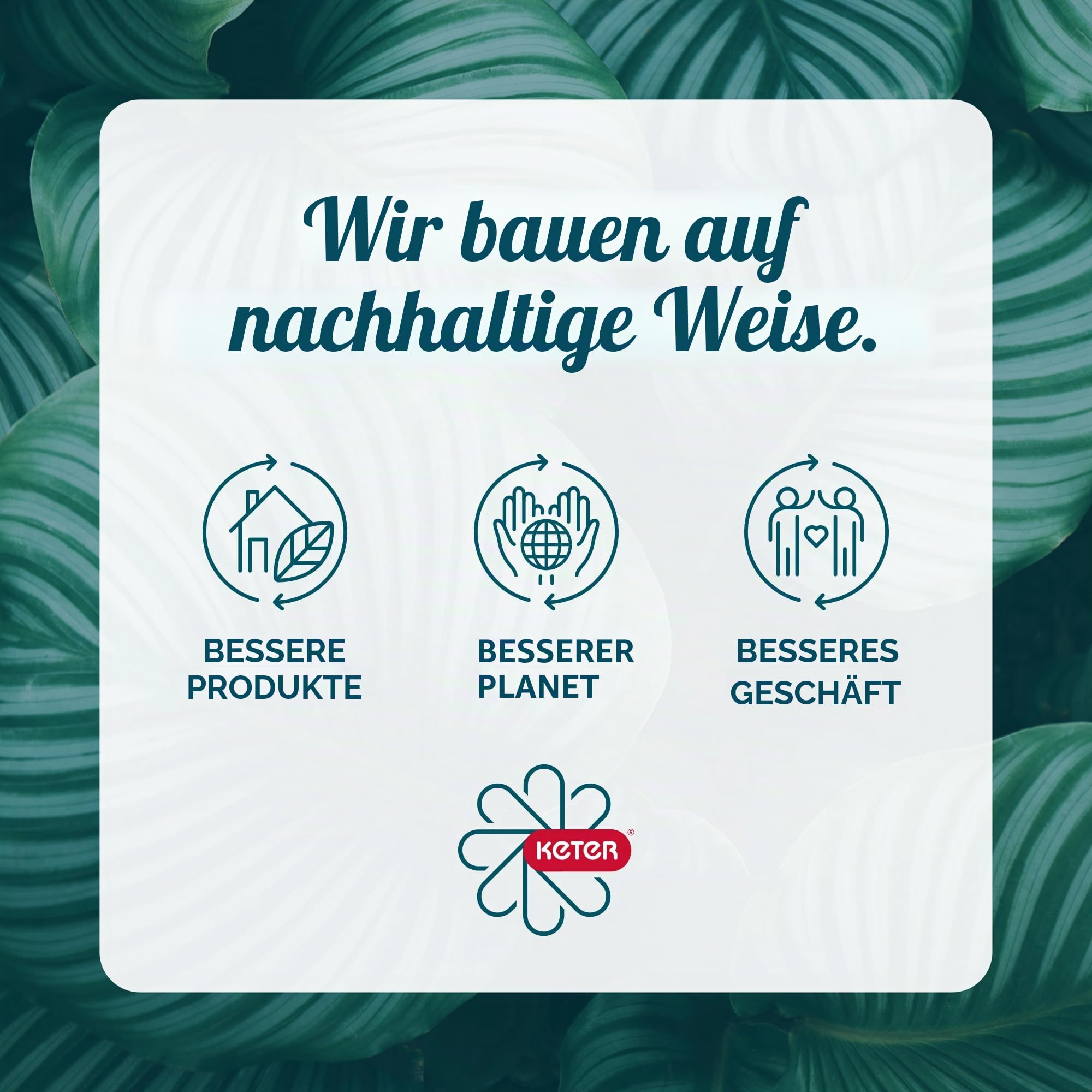 Keter City Aufbewahrungsbox und Terrassenmöbel, Beistelltisch für Pool und Gartenzubehör, aus Kunstharz, 30 Gallonen, Dunkelgrau