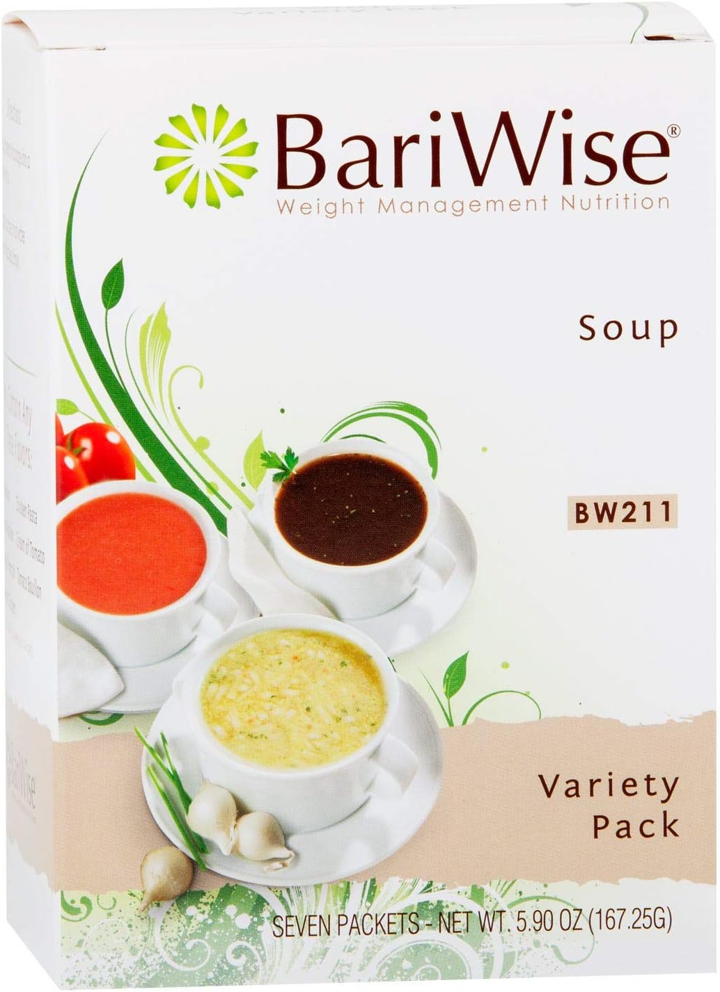 BariWise High Protein Low-Carb Diet Soup Mix - Low Calorie Variety Pack - 6 Boxes Value Pack (Save 15%)