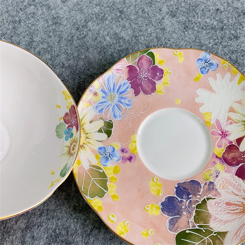 BBCBBZ Porcelana kostna Herbata Kawa Filiżanka do herbaty Filiżanka do espresso Naczynia kuchenne Zastawa stołowa Zestaw do herbaty