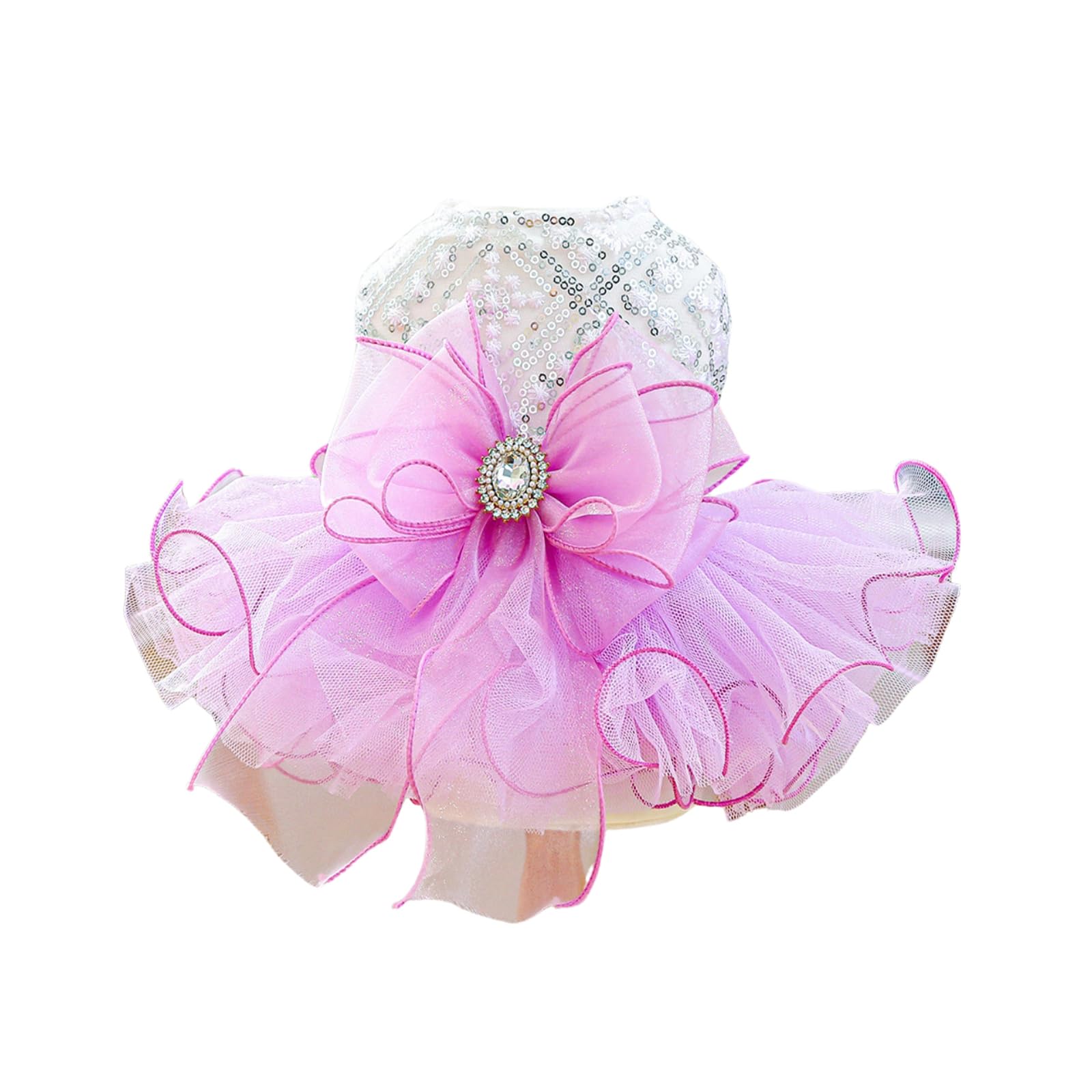 BT Bear Dog Dress, Puppy Wedding Princess Skirt