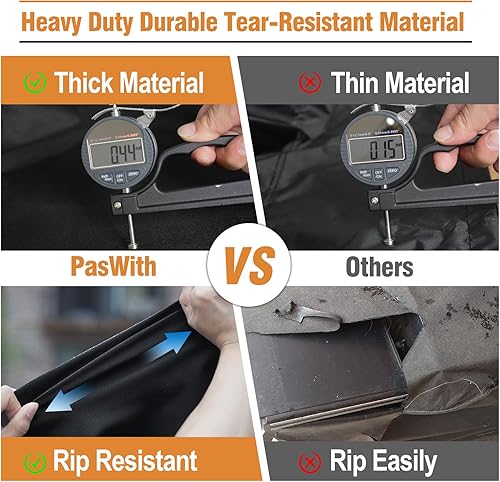 Miniatura 2 de 36 inch Griddle Cover for Blackstone,600D Heavy Duty Rip-Proof Material Flat Top Grill Cover,Waterproof UV and Fade Resistant Grill Cover with