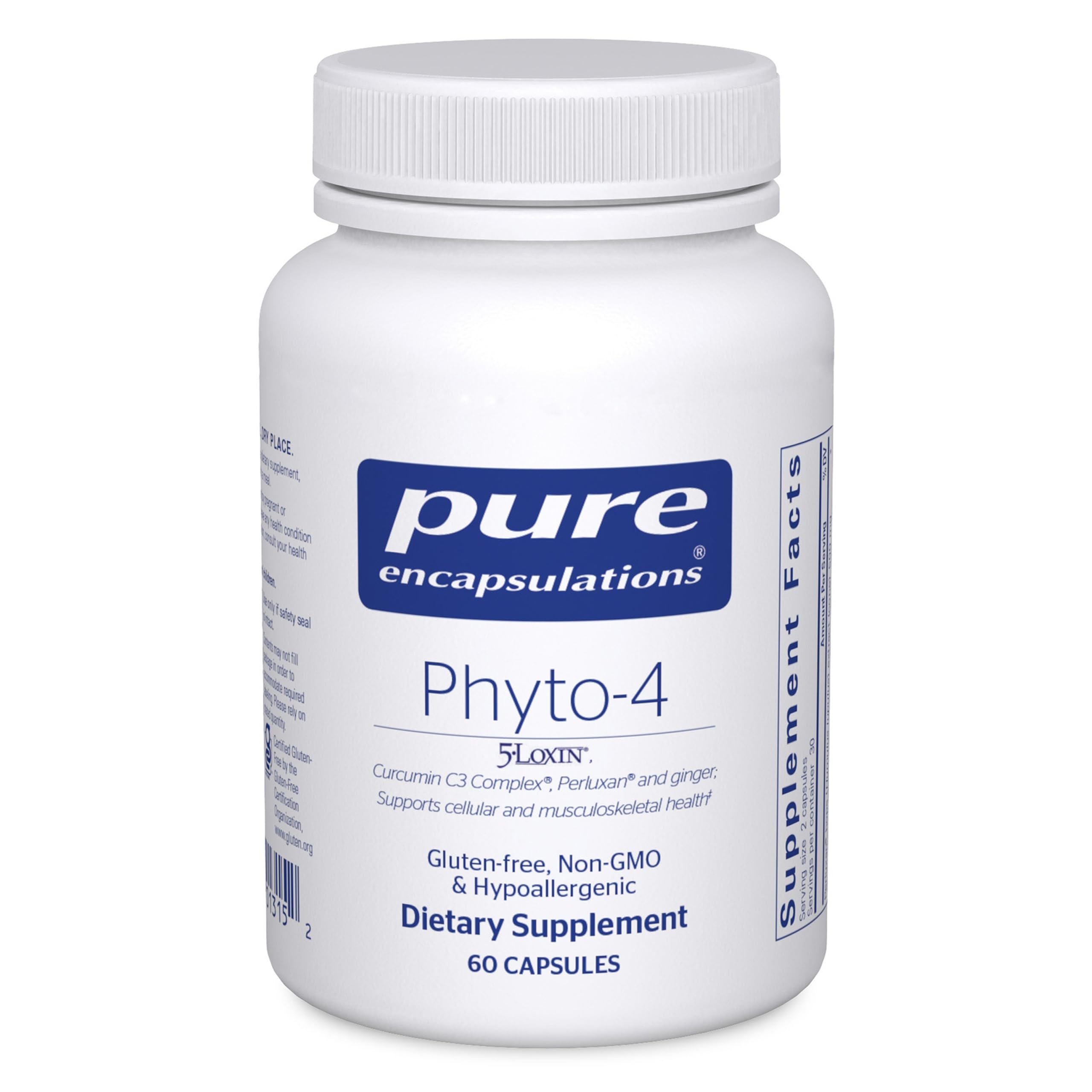 Phyto-4 | Hypoallergenic Supplement Supports Immune, Cellular and Tissue Health | 60 Capsules
