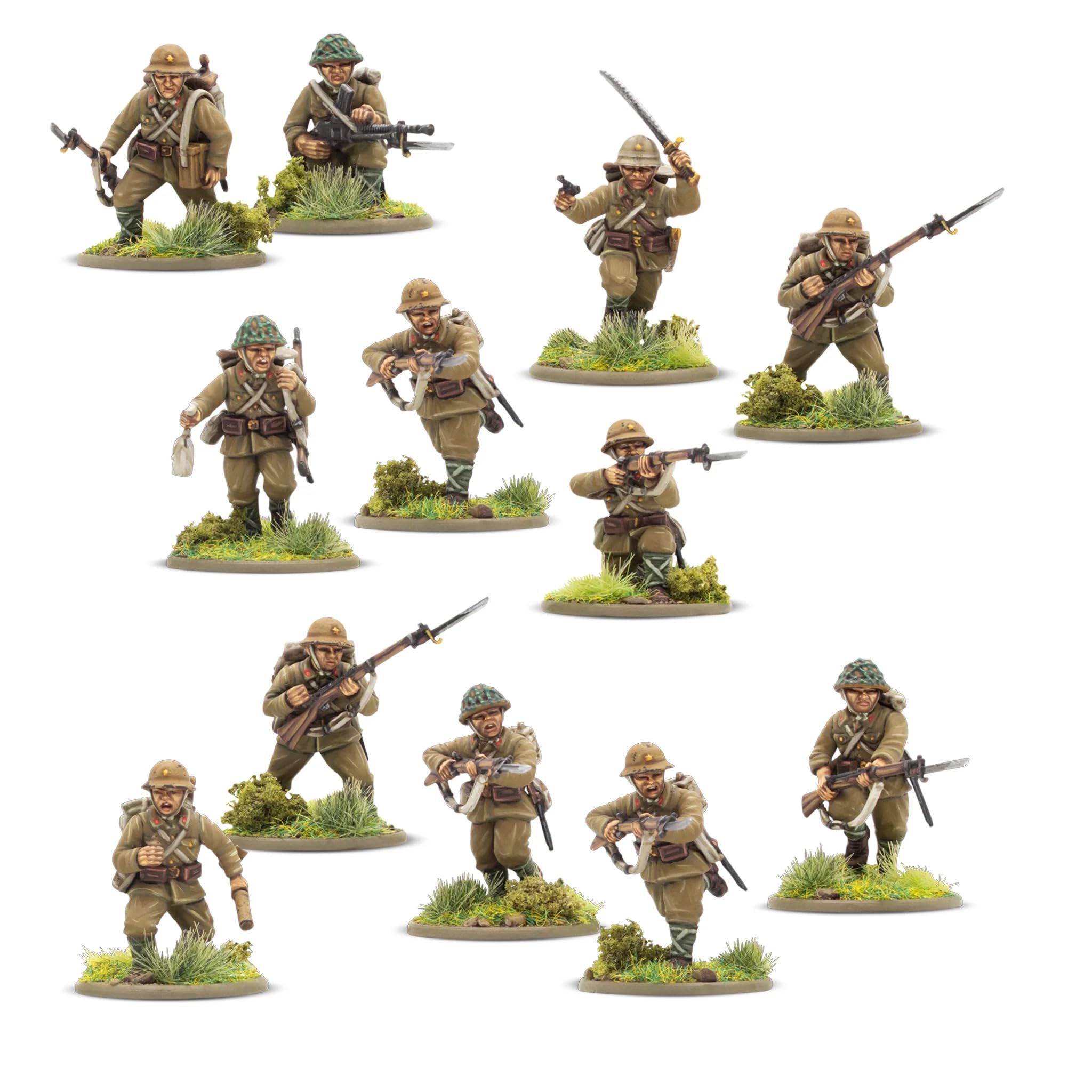 Warlord Games Island Assault – Bolt Action Troisième édition Starter Set – 28 mm Jeu de stratégie de combat de la Seconde Guerre mondiale pour 2 joueurs ou plus utilisant des figurines