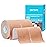 OK TAPE PRO Kinesiology Tape Uncut Roll, Elastic Physical Therapy Athletic Tape for Pain Relief, Muscle Support, Kinetic Tape, Water Resistant, 2in X 16.4ft -Beige 2 Rolls