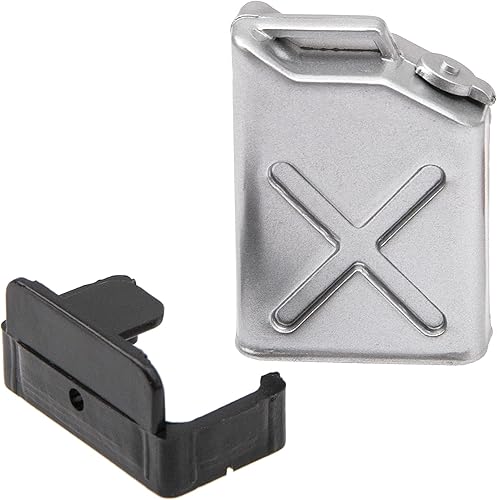 Miniatura 6 de Share Goo Accesorios de decoración de simulación de orugas a control remoto, extintor de incendios, contenedor de tambor de aceite, mini tanque de