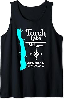 Torch Lake, Michigan Tank Top