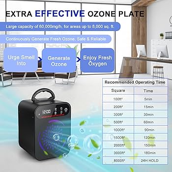 Amazon.com: Ozone Generator 60000mg,YuanFan Ozone Machine