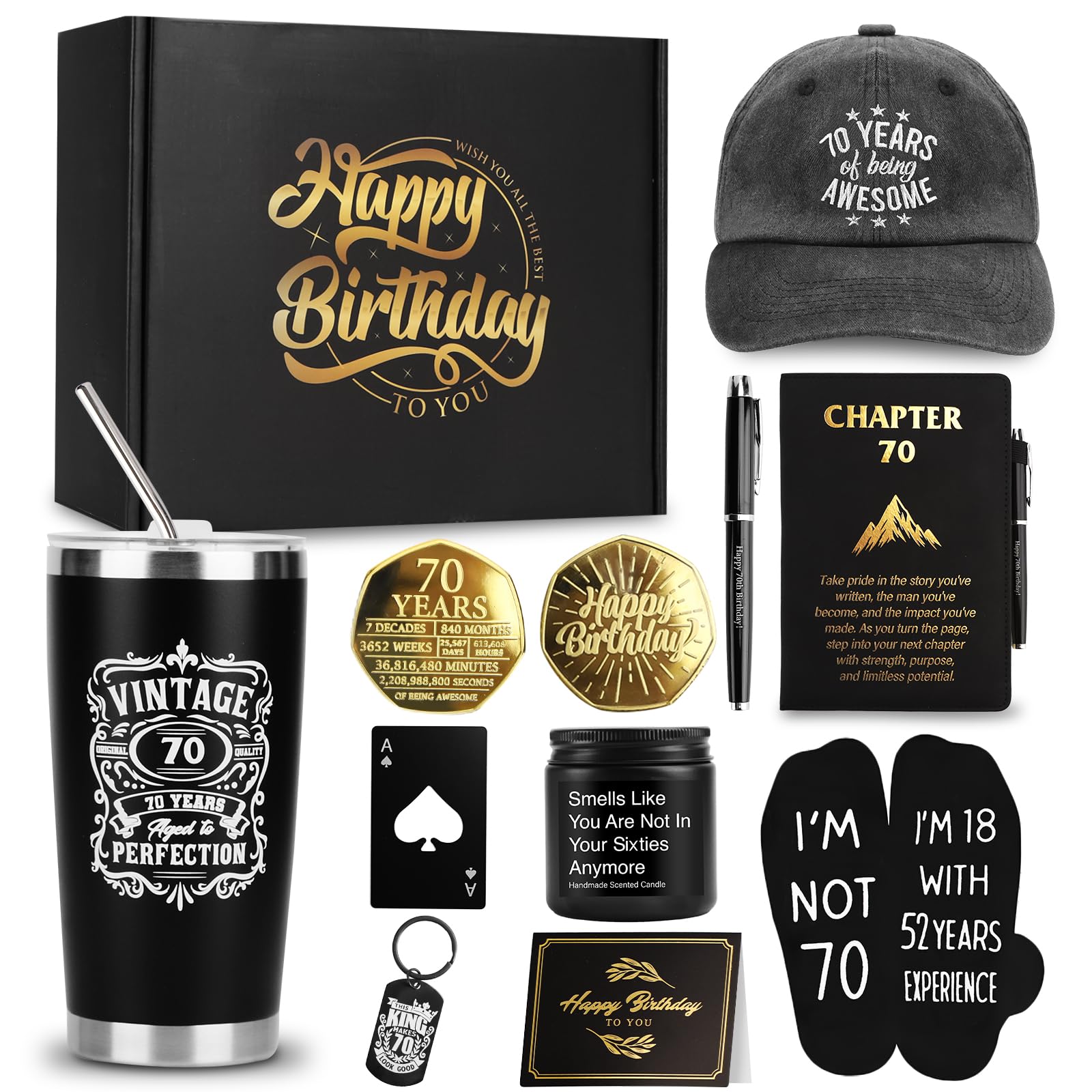 WECURATED 70th Birthday Gift Box