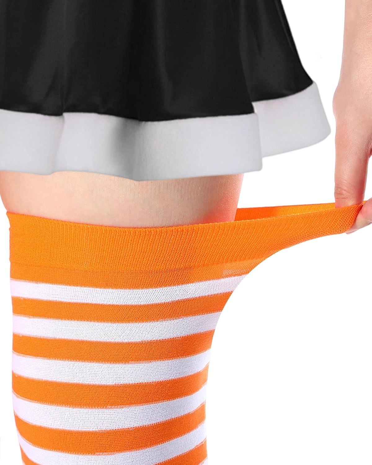 ストッキングオペークハイブーツソックスニーソックス オーバーニーハイ Alibaba minana オーバーニーソックス 膝 太ももソックスストライプニーハイオーバー3pcsのレディースソックスハイ太ももストッキングハイブーツ太もも Qoo10 3pcs 64CM 赤 SATINIOR レディース ロングストライプソックス 太もも ニーハイ ストライプストッキング レディース クリスマスパーティー