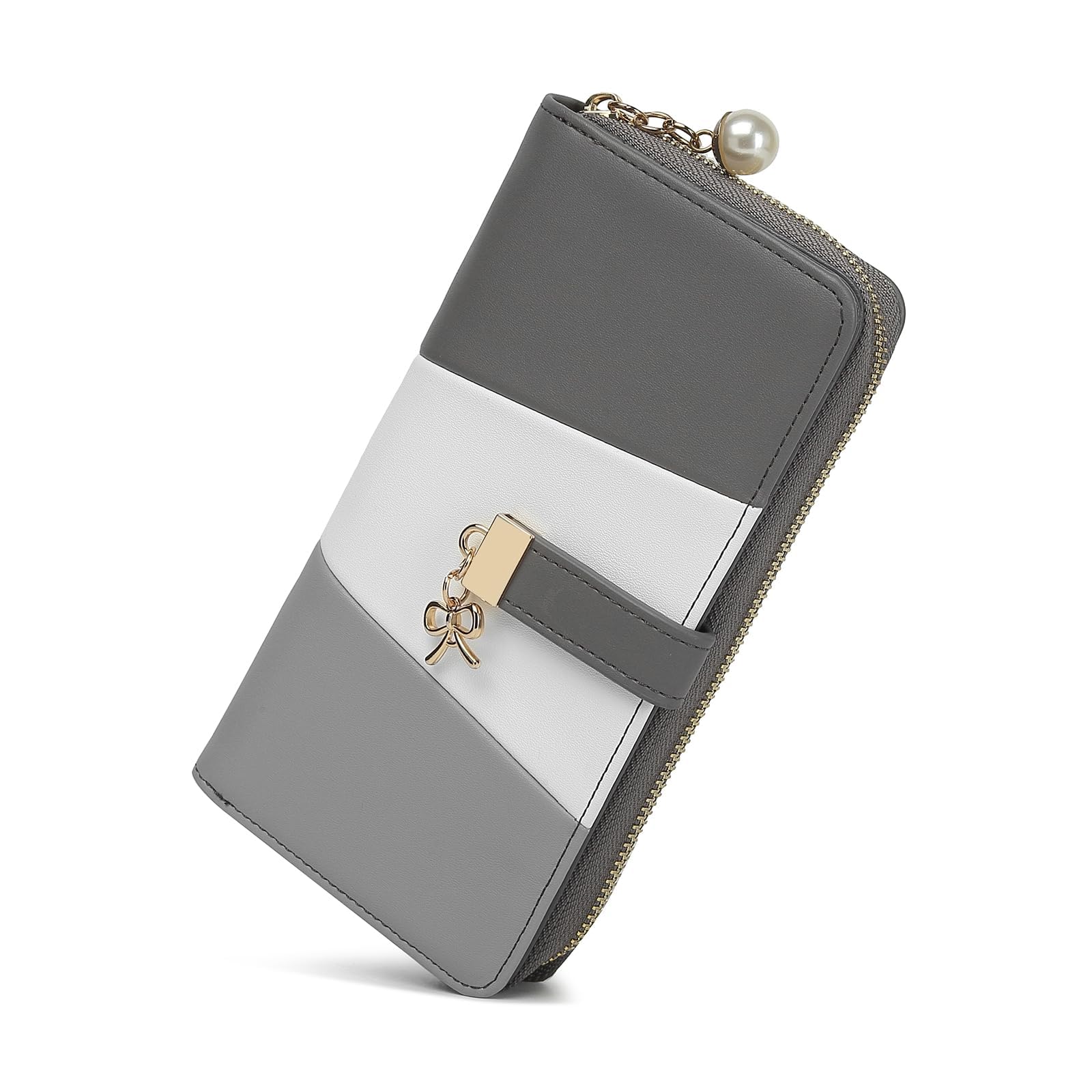 Miss Lulu Tri Colour Purses for Women – Stylish Women Wallets with 12 Card Slots