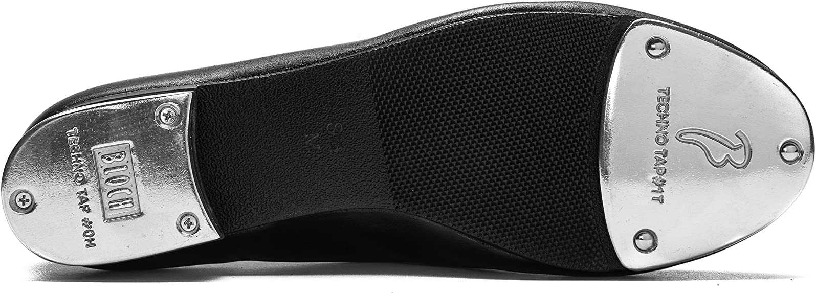Bloch SF3710L Zapatos de piel sintética negros con cordones