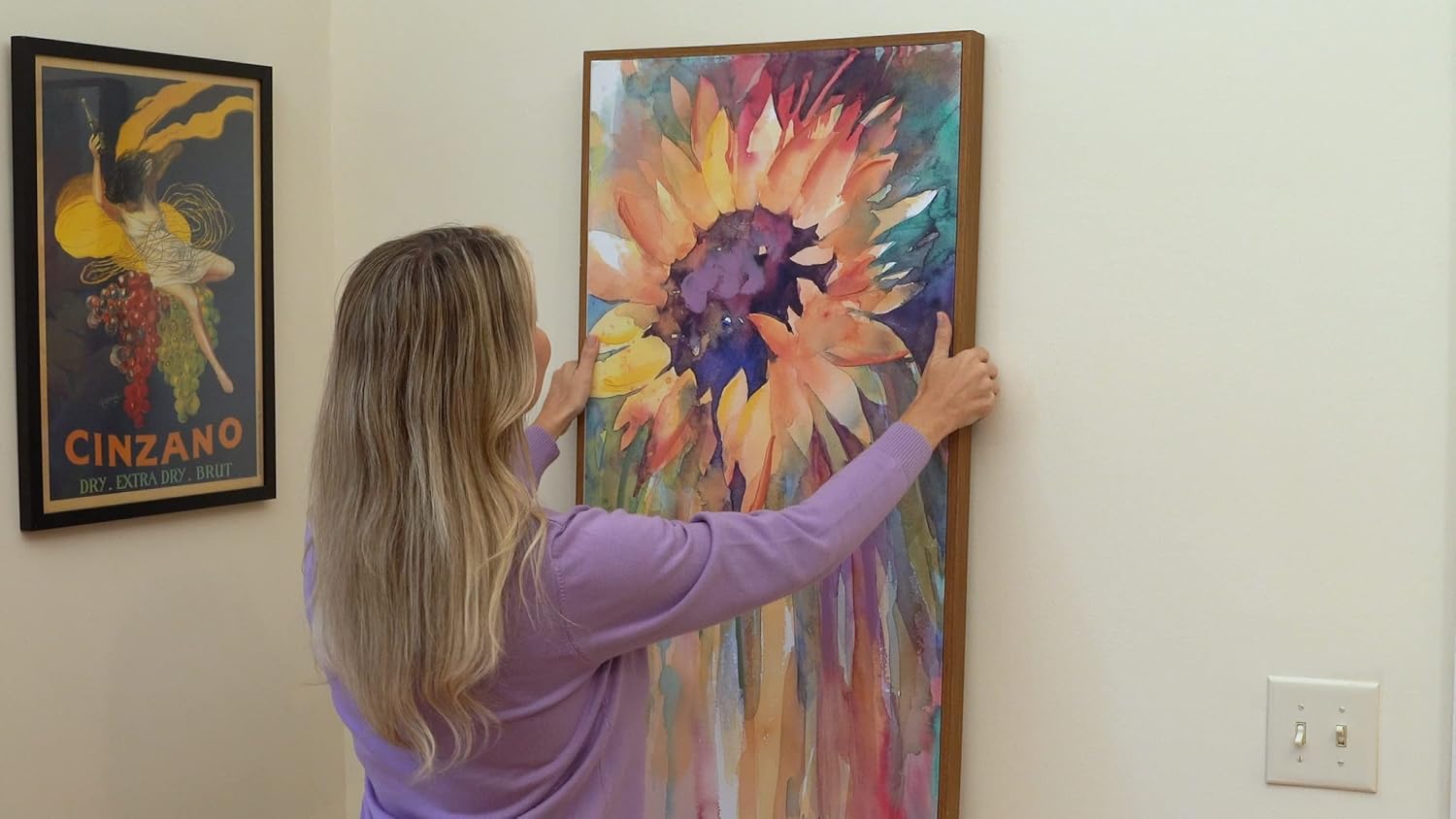 Hang Hero - All in One Picture Hanging System! Measures Frame, Levels and Inserts Nails at the Perfect Depth and Angle. Includes Hang Hero Unit and (50) #17 Brad Nails!