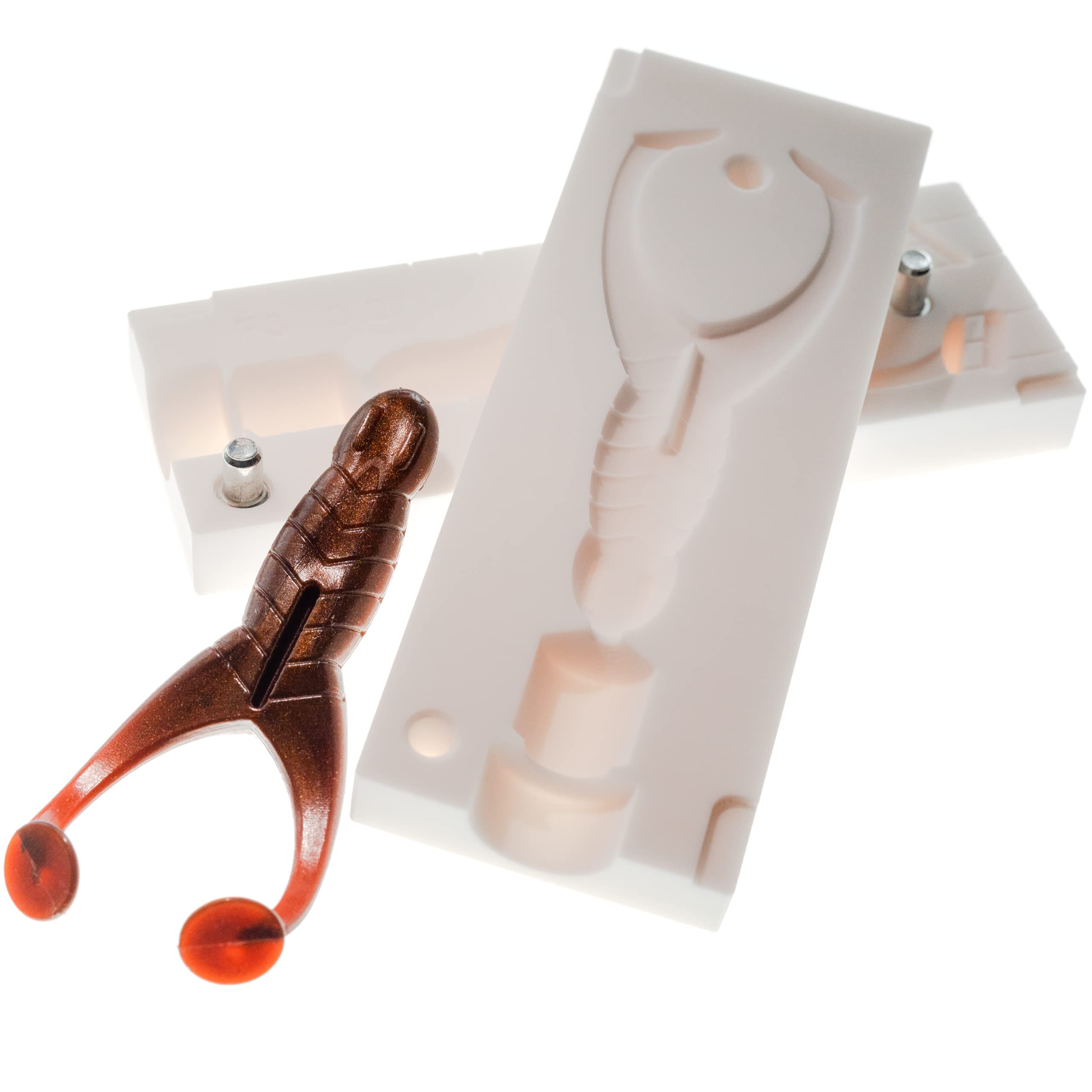 Authentic Handmade Sizmic Toad Bait Form 3.2" Soft Plastic Lure